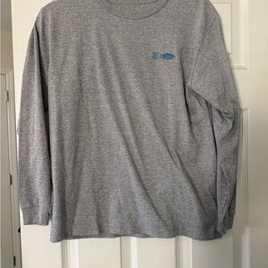 Gray Aftco Long Sleeve Shirt